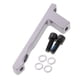 thumbnail image 3 of Adaptador De Montaje De Freno De Disco Delantero Y Trasero De Bicicleta MTB De 102 Mm, 160 A 180 Mm, Plateado, 3 of 5