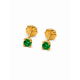 thumbnail image 1 of Aros Chispas Circón 5mm No1 Oro 18k 1gr Regalo Mujer, 1 of 3