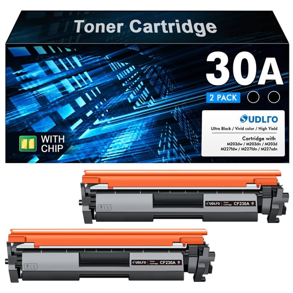 Cartucho de tóner SUDLTO 30A CF230A negro 1600 páginas, paquete de 2