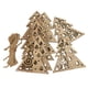 thumbnail image 5 of 10x Rodajas de Madera Navideñas, Recortes de Madera Sin Terminar con Cuerda, Decoración Navideña para álbumes de Recortes, Pintura, Proyectos Artesana Árbol de Navidad, 5 of 5