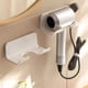 thumbnail image 1 of Soporte universal para secador de pelo SUPTEC, soporte de pared, blanco, 1 of 6