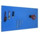 thumbnail image 3 of Panel Perforado PanelClik 900x600 Azul + 8 Ganchos, 3 of 3