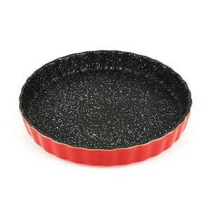 Fantuzzi - Fuente Redonda Cerámica Para Horno 1.3L Trento Rojo