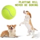 thumbnail image 5 of Pelota de tenis gigante para perros, amarilla, grande, regalo de cumpleaños para perros, 9.5", mascota, juguete, pelotas para perros pequeños, medianos y grandes, 5 of 6