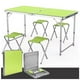 thumbnail image 3 of Pack de Mesa Plegable con 4 Sillas para Camping en color Verde - Mesas y Sillas Portátiles, 3 of 4