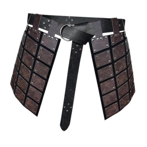Magideal - Armadura De Cintura Vikinga Para Disfraz De Cosplay, Armadura Medieval De Cuero Pu Para Club