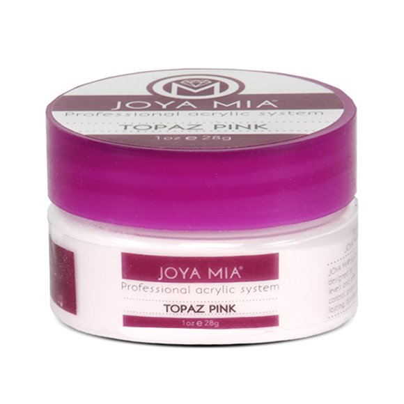 Polvo acrílico JOYA MIA Topaz Pink 30 ml Super Adherencia
