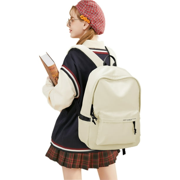 School Backpack for Teen Girls Boys, University Unisex School Bag High School Casual Lightweight Laptop Backpack for Women Men