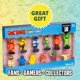 thumbnail image 4 of Gang Beasts Ink Stamper 12pk Pijama Cyborg Cat Personaje, 4 of 7