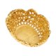 thumbnail image 3 of 1:12 Casa De Mu?ecas Redondas Miniatura Mini Fruta Bowl Decor Decor Decoration Gold, 3 of 5