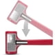 thumbnail image 3 of Martillo Dead Blow 2lb 32oz Antigolpe Rojo, 3 of 3