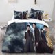 thumbnail image 1 of Three-Piece Tomb Raiders Poster Printed Duvet Cover Set Themed Bedding Set with Duvet Cover and Pillowcases Soft and Comfortable for All Seasons, 1 of 5