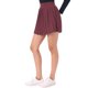 thumbnail image 4 of INSPIRE CHIC Falda de Punto Plisada para Mujer con Cintura Alta Elástica A-Linea Mini Falda Casual de Canalé XL Burdeos, 4 of 6