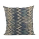 thumbnail image 1 of Cojín Plutus Brands Blue Plutus Wave Chevron de 40 x 40 cm, 1 of 9