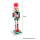 thumbnail image 3 of Soldado Cascanueces Navideño Madera Adorno Arbol De Navidad, 3 of 4