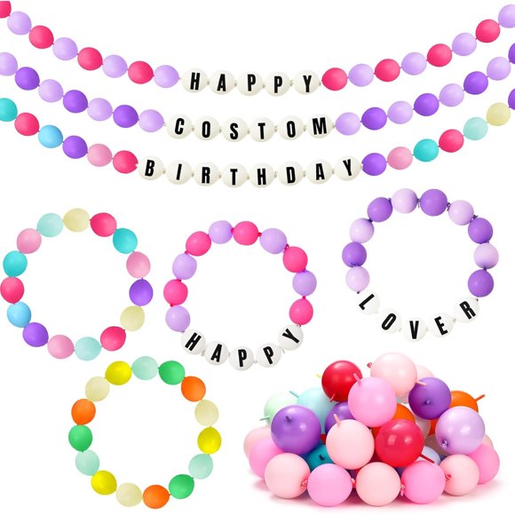 Guirnalda de Globos Civaner 154 Piezas, 15 cm, 4 Stickers para Cumpleaños