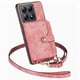 thumbnail image 1 of Funda Tipo Cartera con Correa Cruzada para Xiaomi 14T Protección Contra Golpes Rosa, 1 of 5