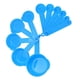 thumbnail image 5 of Juego De Tazas De Cucharas Medidoras De PP Con Cuchara Medidora De Escala Para Herramienta De Cocina Azul, 5 of 5