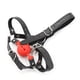 thumbnail image 1 of Sexy Leather Harness with Nose-Hook and Mouth Plugs - Perfect for BDSM Play and Role-Playing, 1 of 5