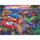 thumbnail image 1 of Rompecabezas RoseArt Bigelow Illustrations California Car, 1 of 6