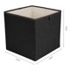 thumbnail image 3 of REGALWOVEN Cubo de Almacenamiento, Caja de Almacenamiento de Tela para Estantes de Armario, Juego de 3 Cestas de Almacenamiento Plegables para Organizar Ropa Libros Negro 13*13*13in, 3 of 5
