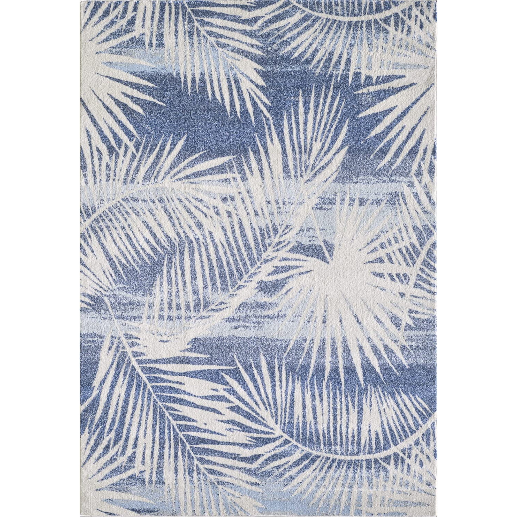 Rug Kas Rugs Stella 6276, Rectangular Transicional Azul, 100% Polipropileno, 100 Cm X 150 Cm
