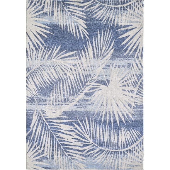 Rug Kas Rugs Stella 6276, rectangular transicional azul, 160 x 230 cm