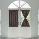 thumbnail image 1 of PiccoCasa 1 Panel Cortinas de Puerta para el Hogar Cortinas de Ventana Opacas, Color Café W25" x L40", 1 of 7