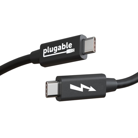 Cable Plugable Thunderbolt de 2 m y transferencia de 10 Gbps