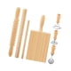 thumbnail image 4 of Herramienta De Fabricación De Pastas Rolling Pin Rolling Gnocchi Pasta De Pasta Para Regalos DIY CASA 7 Piezas, 4 of 5