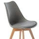 thumbnail image 3 of Silla De Comedor Tulip Gris, 3 of 7