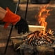 thumbnail image 2 of Guantes resistentes al calor y al fuego Cuero con costura, Mitts Perfecto para Chimenea, Estufa, Horno, Parrilla, Soldadura, Barbacoa, Mig, Pot Holder, Manejo de animales, 2 of 3