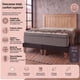 thumbnail image 1 of Cama 2 Plazas Base Europea + Colchón 34 cm con topper + Resortes Bonnell + Respaldo de madera, 1 of 4