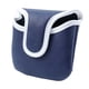 thumbnail image 1 of PU Golf Club Headcover Equipo De Entrenamiento Golf Mallet Putter Head Cover Azul Oscuro, 1 of 5