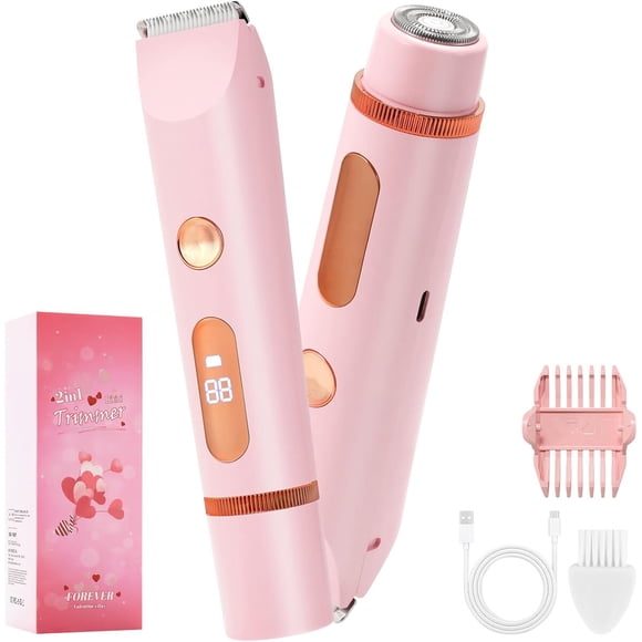 Depiladora Bikini Xinvinx 2en1 Cabezal Dual USB 667D