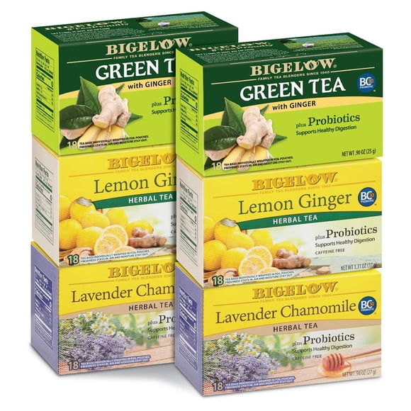 Té Bigelow Probiótico 3 Sabores 108 Bolsas