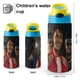 thumbnail image 2 of Michael Jackson Botella de Agua con Tapa Pop Top de Un Toque, Acero Inoxidable, a Prueba de Fugas, para Deportes, Botella Infantil azul 12 oz, 2 of 6