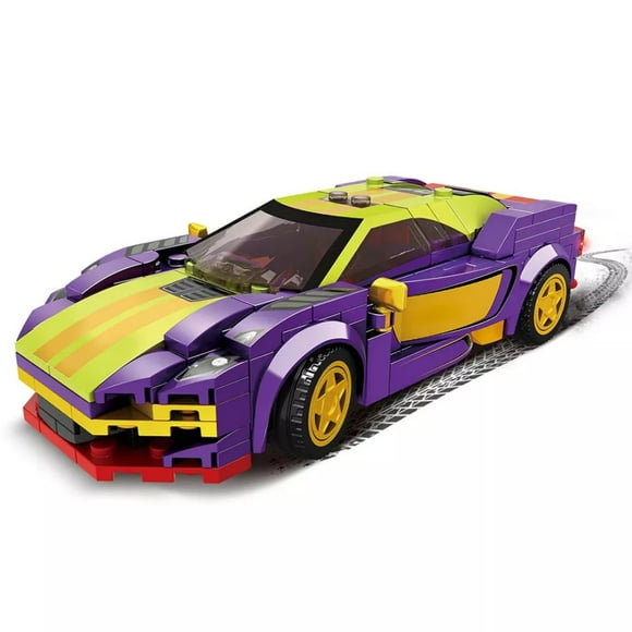 Juego De Bloques Armable Auto Carreras 4 Woma 245 Piezas