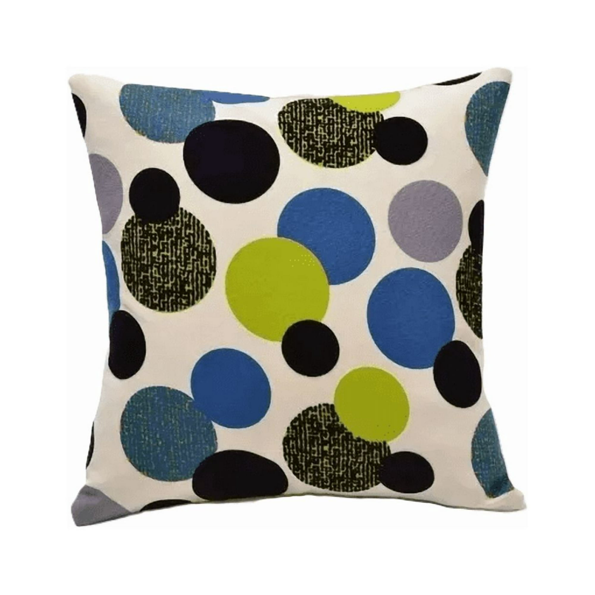 Genérico - Pack De 6 Fundas De Cojín Con Diseños Y Colores 43x43 Cm Verde Shi