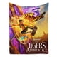 thumbnail image 2 of El Aprendiz del Tigre anti-pilling, suave, ligera, esponjosa y acogedora de lujo para hogar y cocina – Perfecta para niños y adultos,130X150cm, 2 of 6