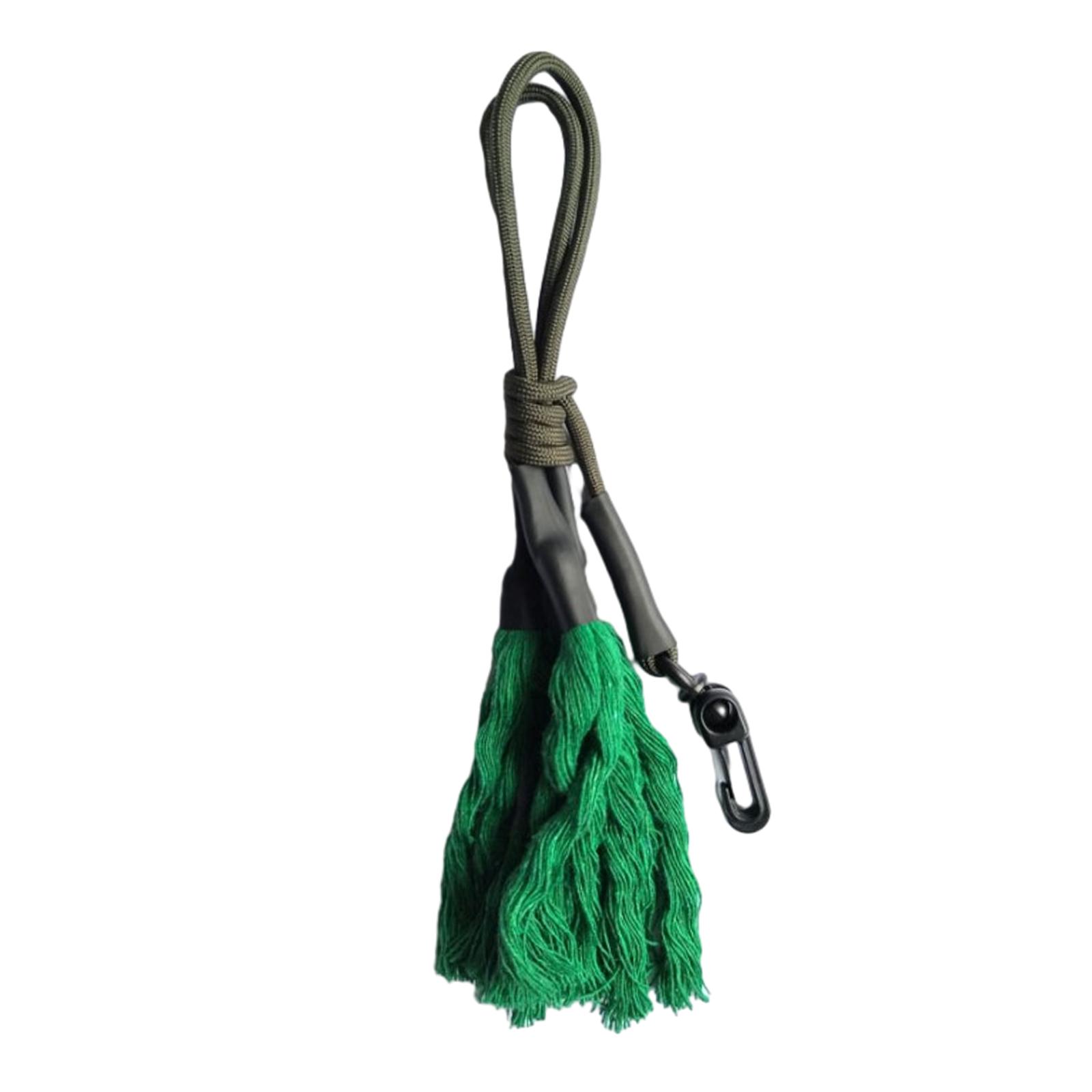 Magideal - Cuerda De Arrastre Con Aroma A Ciervo Señuelo Para Ciervos Accesorios Para La Caza De Ciervos Especialidades Para Cazadores Arrastre Verde