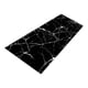 thumbnail image 4 of Alfombra De Piso De Mármol Alfombra De Puerta Alfombra Larga Alfombra Alfombra De Entrada Negro Blanco, 4 of 5
