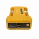 thumbnail image 5 of Adaptador de Cargador para De-walt 20V Li-ion con Soporte de Batería USB Tipo C Carga Rápida, 5 of 7