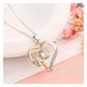 thumbnail image 2 of "Collar Belug Plata Fina 925 Corazon ", 2 of 5