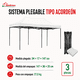 thumbnail image 4 of Toldo plegable 6x3 blanco, 4 of 5