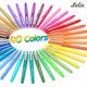 thumbnail image 2 of Rotuladores Lelix, 40 colores, punta mediana, para llevar un diario, 2 of 9
