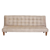 Latam Home - Futon Turin Cuero Kentucky Beige