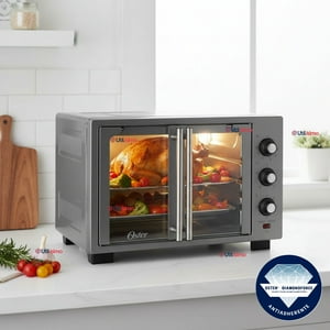 Horno Con Freidora De Aire Oster® De 35 Litros, Puertas Francesas, Tssttv35Fdmafns