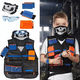 thumbnail image 1 of X2 Kit Chaleco Táctico Nerf Gafas Mascarillas Dardos Niños, 1 of 7