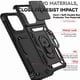 thumbnail image 5 of Funda Resistente Anillo Soporte Motorola Moto G Stylus 2025 Privacidad Cámara Montaje Magnético Negro, 5 of 6